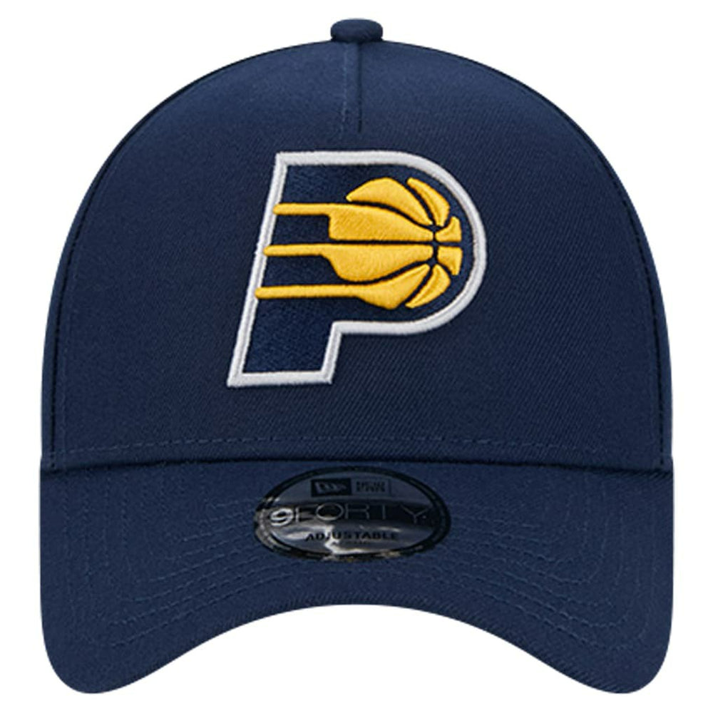 Navy Indiana Pacers A-Frame 9FORTY Adjustable Hat | NBA
