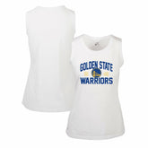 White Golden State Warriors Levelwear Women's Macy Tank Top sale | NBA