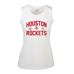 White Houston Rockets Levelwear Women's Macy Tank Top | NBA