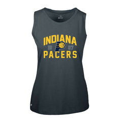 Navy Indiana Pacers Levelwear Women's Macy Tank Top | NBA