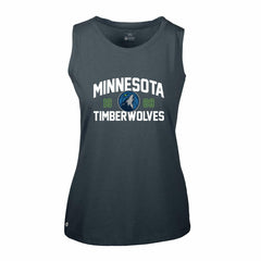 Navy Minnesota Timberwolves Levelwear Women's Macy Tank Top | NBA