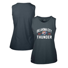 Navy Oklahoma City Thunder Levelwear Women's Macy Tank Top | NBA