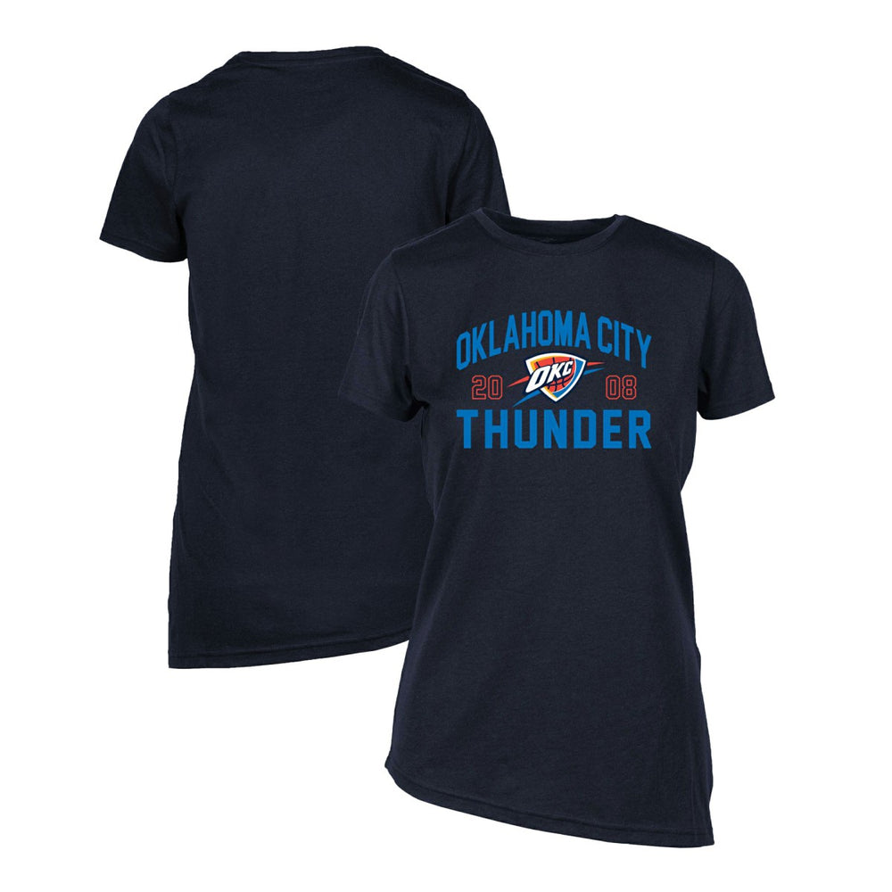 Navy Oklahoma City Thunder Levelwear Women's Birch T-Shirt | NBA