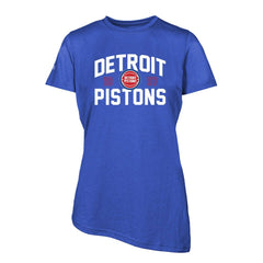 Blue Detroit Pistons Levelwear Women's Birch T-Shirt sale | NBA