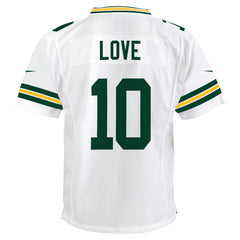 Green Bay Packers Jordan Love Youth Game Jersey | NFL On sale
