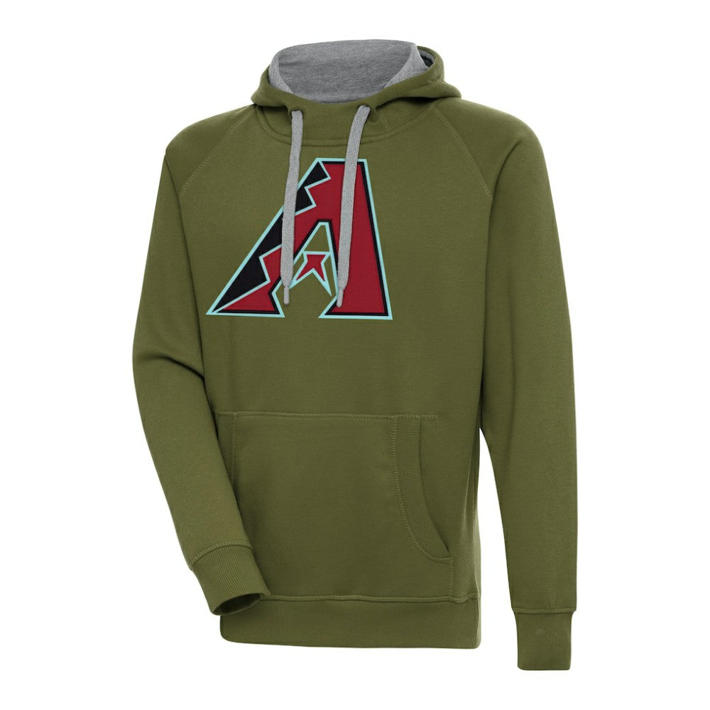 Arizona Diamondbacks Antigua Victory Pullover Hoodie - MLB Hoodies