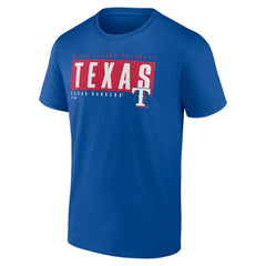 Texas Rangers Blocked Out T-Shirt - MLB T-shirts