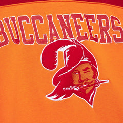 Tampa Bay Buccaneers Off Field Vintage Logo Short Sleeve Pullover Hoodie | NFL Online