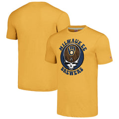 Milwaukee Brewers Homage Grateful Dead Tri-Blend T-Shirt - MLB T-shirts
