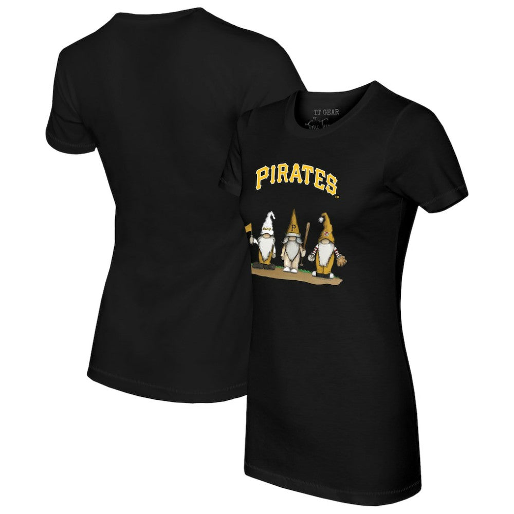 Pittsburgh Pirates Tiny Turnip Women's Gnomes T-Shirt - MLB T-shirts