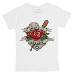 Houston Astros Tiny Turnip Youth American Traditional Rose T-Shirt - MLB T-shirts