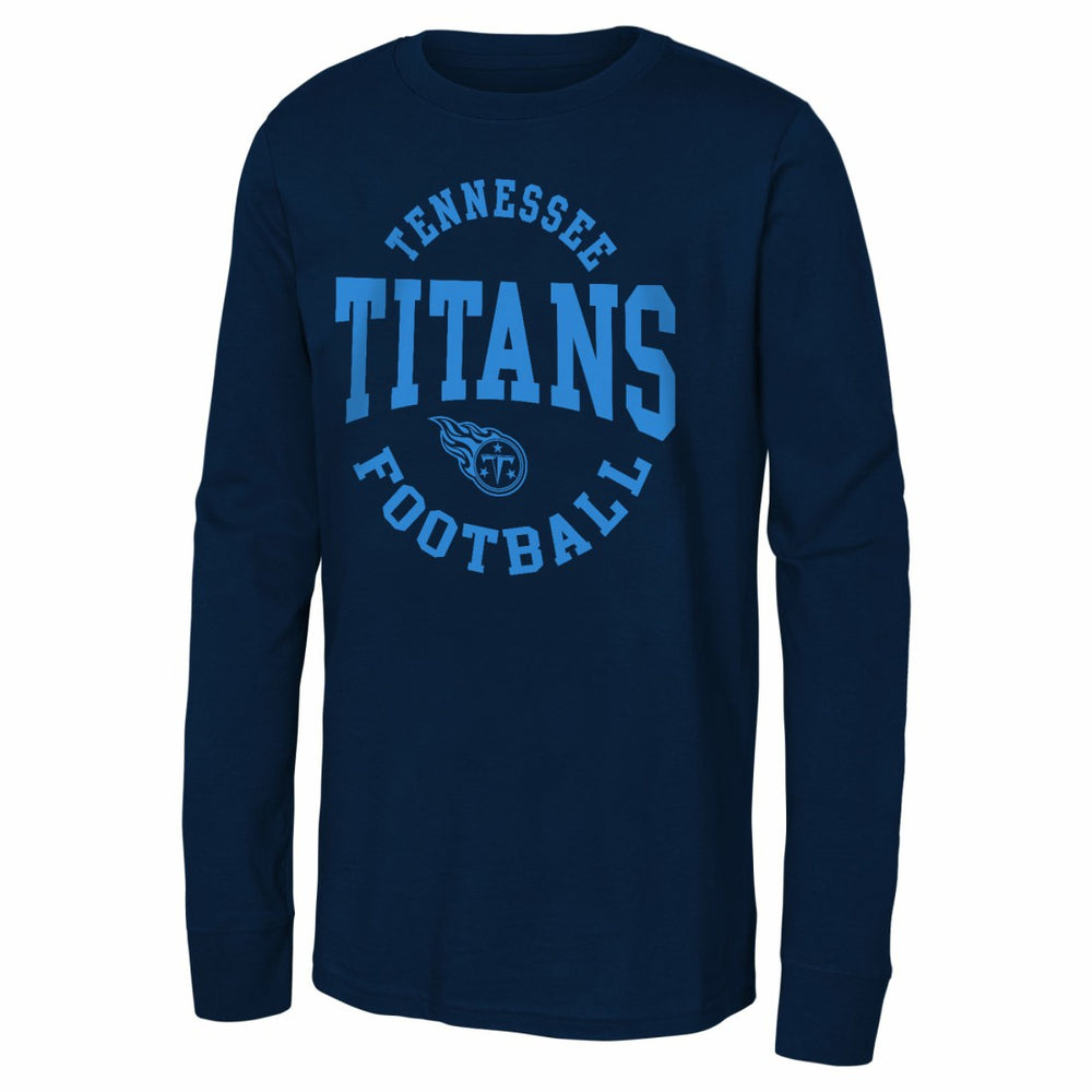 Tennessee Titans Youth Around The Block Long Sleeve T-Shirt | NFL Outlet