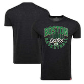 Heather Black Boston Celtics Sportiqe Unisex Comfy Super Soft Tri-Blend T-Shirt | NBA