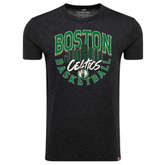 Heather Black Boston Celtics Sportiqe Unisex Comfy Super Soft Tri-Blend T-Shirt | NBA