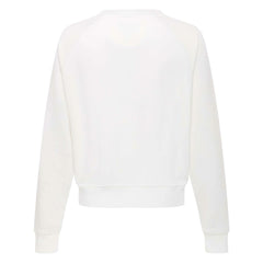 White Boston Celtics Sportiqe Women's Ashlyn Super Soft Raglan Pullover Sweatshirt | NBA