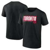 Black Toronto Raptors Blocked Out T-Shirt | NBA