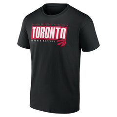 Black Toronto Raptors Blocked Out T-Shirt | NBA