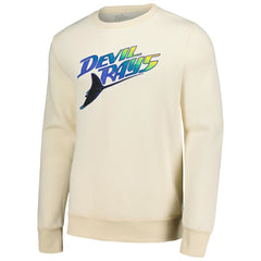 Tampa Bay Rays Majestic Threads Fleece Pullover Sweatshirt - MLB Pullover