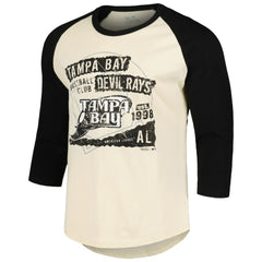 Tampa Bay Rays Majestic Threads Raglan 3/4-Sleeve T-Shirt - MLB T-shirts