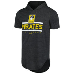 Pittsburgh Pirates Majestic Threads Tri-Blend Hoodie T-Shirt - MLB Hoodies