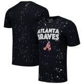 Atlanta Braves Majestic Threads Splatter T-Shirt - MLB T-shirts