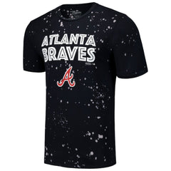 Atlanta Braves Majestic Threads Splatter T-Shirt - MLB T-shirts
