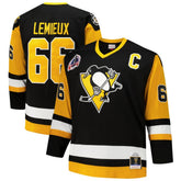 Mario Lemieux Pittsburgh Penguins Mitchell & Ness Big & Tall 1991/92 Blue Line 2.0 Jersey - NHL Jerseys