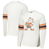Cleveland Browns '47 Gridiron Throwback Premier Brex Long Sleeve T-Shirt | NFL Hot