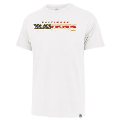 Baltimore Ravens '47 Flag Script Franklin T-Shirt | NFL On sale