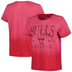 Red Chicago Bulls Sportiqe Women's Arcadia Sun-Dipped T-Shirt sale | NBA