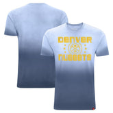 Blue Denver Nuggets Sportiqe Unisex Bingham Sun-Fade T-Shirt | NBA