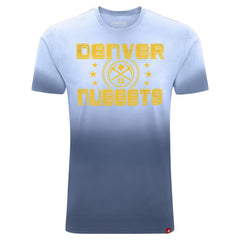 Blue Denver Nuggets Sportiqe Unisex Bingham Sun-Fade T-Shirt | NBA