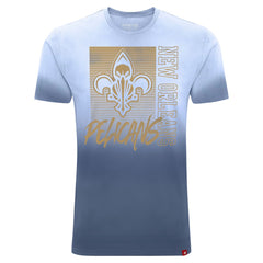 Navy New Orleans Pelicans Sportiqe Unisex Bingham Sun-Fade T-Shirt | NBA