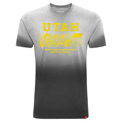 Black Utah Jazz Sportiqe Unisex Bingham Sun-Fade T-Shirt | NBA