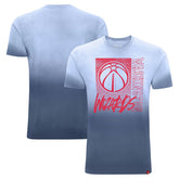 Navy Washington Wizards Sportiqe Unisex Bingham Sun-Fade T-Shirt | NBA