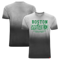 Black Boston Celtics Sportiqe Unisex Bingham Sun-Fade T-Shirt | NBA