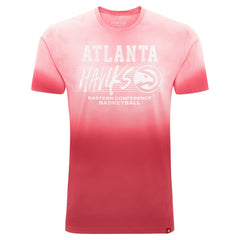 Red Atlanta Hawks Sportiqe Unisex Bingham Sun-Fade T-Shirt | NBA