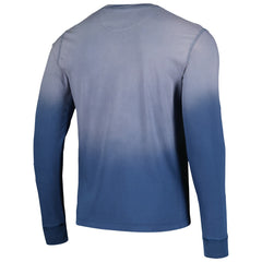Navy Minnesota Timberwolves Sportiqe Unisex Mohave Sun-Dipped Long Sleeve T-Shirt | NBA
