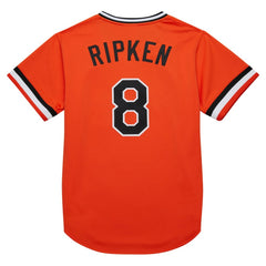 Cal Ripken Jr. Baltimore Orioles Mitchell & Ness 2001 Cooperstown Collection Authentic Throwback Jersey - MLB Jerseys