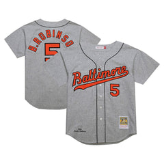 Brooks Robinson Baltimore Orioles Mitchell & Ness Cooperstown Collection 1966 Authentic Jersey - MLB Jerseys