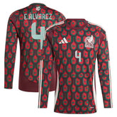 Edson Alvarez Mexico National Team 2024 Home Replica Player Long Sleeve Jersey
