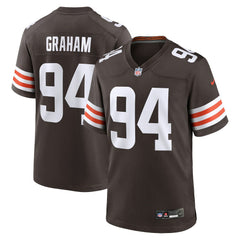 Cleveland Browns Mason Graham 2025 NFL Draft First Round Pick Game Jersey | NFL Online