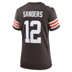 Cleveland Browns Shedeur Sanders Women's 2025 NFL Draft Game Jersey | NFL New