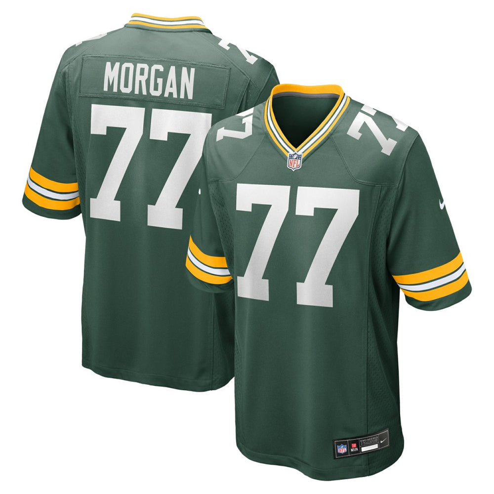 Green Bay Packers Jordan Morgan Player Game Jersey | NFL Hot