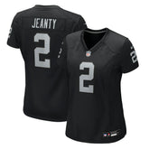 Las Vegas Raiders Ashton Jeanty Women's 2025 NFL Draft First Round Pick Team Game Jersey | NFL On sale