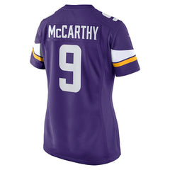 Minnesota Vikings J.J. McCarthy Women's Player Game Jersey | NFL Hot