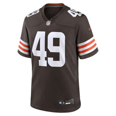 Cleveland Browns Carson Schwesinger 2025 NFL Draft Game Jersey | NFL On sale