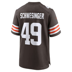 Cleveland Browns Carson Schwesinger 2025 NFL Draft Game Jersey | NFL On sale