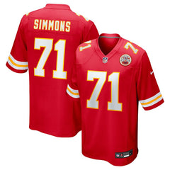 Kansas City Chiefs Josh Simmons 2025 NFL Draft First Round Pick Game Jersey | NFL Discount