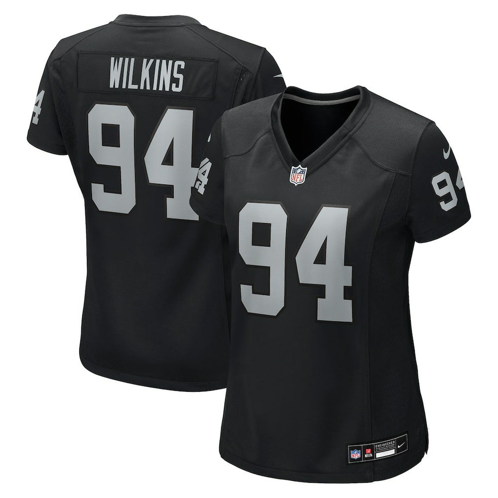 Las Vegas Raiders Christian Wilkins Women's Team Game Jersey | NFL Discount